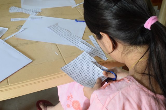 Making scale of least count for the measurement session.